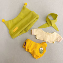 Load image into Gallery viewer, 20CM Cotton Doll Rompers Cartoon Plush Doll Replacement Outfit Playing House Accessories Mini Clothes

