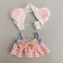Load image into Gallery viewer, 20CM Cotton Doll Rompers Cartoon Plush Doll Replacement Outfit Playing House Accessories Mini Clothes
