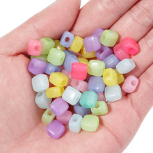 Load image into Gallery viewer, 100pcs/Lot Candy Color Star Heart Acrylic Beads for Jewelry Making Loose Spacer Beads DIY Bracelet Necklace Big Hole Beads Accessories
