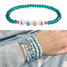 Load image into Gallery viewer, 100pcs/bag Acrylic Letters Numbers Star Beads DIY Jewelry Making Beads Alphabet Round Spacer Beads Bracelet Accessories
