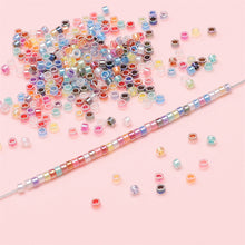Load image into Gallery viewer, 700pcs 2.5mm Colorful Glass Seed Beads Antique Dreaming Color Loose Spacer Beads for Jewelry Making DIY Handmade Bracelet Accessories
