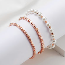 Load image into Gallery viewer, 100pcs/bag Gold Silver Color Beads 4mm 6mm CCB Square Star Heart Star Spacer Loose Beads for Love Jewelry Making Bracelets DIY Supplies
