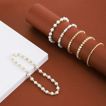 Load image into Gallery viewer, 100pcs/bag Gold Silver Color Beads 4mm 6mm CCB Square Star Heart Star Spacer Loose Beads for Love Jewelry Making Bracelets DIY Supplies
