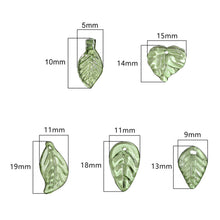 Load image into Gallery viewer, 10pcs/bag Mini Tree Leaves Hand Beaded DIY Earring Bracelet Loose Beads Jewelry Making Accessories Clothing Accessories
