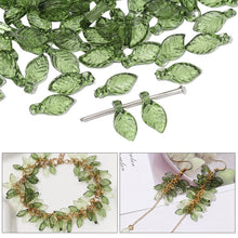 Load image into Gallery viewer, 10pcs/bag Mini Tree Leaves Hand Beaded DIY Earring Bracelet Loose Beads Jewelry Making Accessories Clothing Accessories
