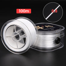Load image into Gallery viewer, 0.2/0.6/0.8/1MM Transparent Strong Crystal Elastic Beading Line Cord Thread String For DIY Necklace Bracelet Jewelry Making
