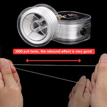 Load image into Gallery viewer, 0.2/0.6/0.8/1MM Transparent Strong Crystal Elastic Beading Line Cord Thread String For DIY Necklace Bracelet Jewelry Making
