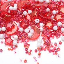 Load image into Gallery viewer, Mixed Star Moon Crystal Glass Beads Set Pearl Loose Spacer Beads for DIY Making Jewelry Craft Bracelets Necklaces Earrings

