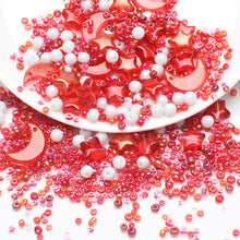 Load image into Gallery viewer, Mixed Star Moon Crystal Glass Beads Set Pearl Loose Spacer Beads for DIY Making Jewelry Craft Bracelets Necklaces Earrings
