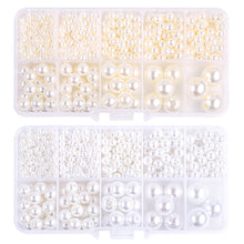 Load image into Gallery viewer, 800pcs/box Imitation Pearl Beads Set DIY Earring Bracelet Necklace Phone Chain Jewelry Making Beads Accessories
