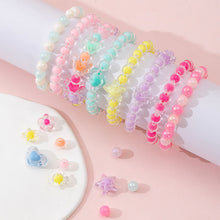 Load image into Gallery viewer, 450pcs 8mm Round Beads Bracelet Making Kit Beads Girls DIY Jewelry Making Beads Set Loose Beads Kit
