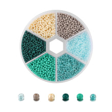 Load image into Gallery viewer, 1Box 2mm Glass Seed Beads Charm Crystal Spacer Glass Beads For Jewelry Making Kits DIY Handmade Supplies Clothing Accessories
