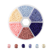 Load image into Gallery viewer, 1Box 2mm Glass Seed Beads Charm Crystal Spacer Glass Beads For Jewelry Making Kits DIY Handmade Supplies Clothing Accessories
