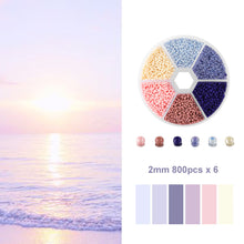 Load image into Gallery viewer, 1Box 2mm Glass Seed Beads Charm Crystal Spacer Glass Beads For Jewelry Making Kits DIY Handmade Supplies Clothing Accessories
