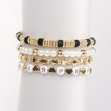 Load image into Gallery viewer, 2580pcs DIY Jewelry Making Friendship Bracelet Necklace Beads Set Letters Beads CCB Gold Spacer Beads and Clay Spacer Beads Set
