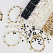 Load image into Gallery viewer, 2580pcs DIY Jewelry Making Friendship Bracelet Necklace Beads Set Letters Beads CCB Gold Spacer Beads and Clay Spacer Beads Set
