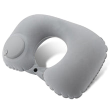 Load image into Gallery viewer, Travel Pillows Airplanes Press Type Inflatable Super Light Portable Neck Pillow U-Shape Inflatable Cervical Vertebr Pillow
