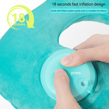 Load image into Gallery viewer, Travel Pillows Airplanes Press Type Inflatable Super Light Portable Neck Pillow U-Shape Inflatable Cervical Vertebr Pillow
