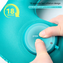 Load image into Gallery viewer, Travel Pillows Airplanes Press Type Inflatable Super Light Portable Neck Pillow U-Shape Inflatable Cervical Vertebr Pillow
