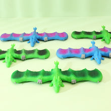 Load image into Gallery viewer, Cartoon Dinosaur TPR Slap Bracelets Dinosaur Slap Band Toy Dino Model Kids Birthday Party Favor Gifts Chirstmas Gifts
