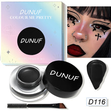 Load image into Gallery viewer, DUNUF 12 Color Waterproof Eye Liner Eye Shadow Body Paint Eyebrow Tint Matte Long Lasting Cosmetic
