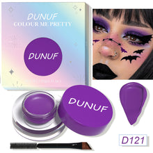 Load image into Gallery viewer, DUNUF 12 Color Waterproof Eye Liner Eye Shadow Body Paint Eyebrow Tint Matte Long Lasting Cosmetic
