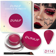 Load image into Gallery viewer, DUNUF 12 Color Waterproof Eye Liner Eye Shadow Body Paint Eyebrow Tint Matte Long Lasting Cosmetic
