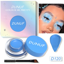 Load image into Gallery viewer, DUNUF 12 Color Waterproof Eye Liner Eye Shadow Body Paint Eyebrow Tint Matte Long Lasting Cosmetic
