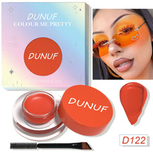 Load image into Gallery viewer, DUNUF 12 Color Waterproof Eye Liner Eye Shadow Body Paint Eyebrow Tint Matte Long Lasting Cosmetic
