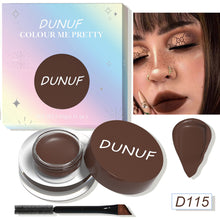 Load image into Gallery viewer, DUNUF 12 Color Waterproof Eye Liner Eye Shadow Body Paint Eyebrow Tint Matte Long Lasting Cosmetic
