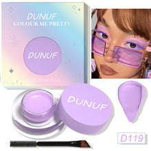 Load image into Gallery viewer, DUNUF 12 Color Waterproof Eye Liner Eye Shadow Body Paint Eyebrow Tint Matte Long Lasting Cosmetic
