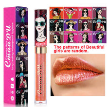 Load image into Gallery viewer, Metallic No-stick Cup Lip Gloss Glitter Matte Moisturizing Waterproof Long Lasting Lip Glaze Liquid Lipstick Lip Makeup Cosmetic
