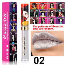 Load image into Gallery viewer, Metallic No-stick Cup Lip Gloss Glitter Matte Moisturizing Waterproof Long Lasting Lip Glaze Liquid Lipstick Lip Makeup Cosmetic
