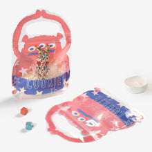 Load image into Gallery viewer, 10pcs Creative Gifts Packaging Bags Cartoon Monster Candy Snack Self-lock Bags For Kids Birthday Halloween Christmas Cookies Bag Party Decors Gifts Bag
