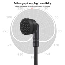 Load image into Gallery viewer, UHF Wireless Saxophone Microphone System Clips over Instrument Receiver Transmitter Trumpet Trombone French Horn
