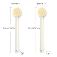 Load image into Gallery viewer, New Bath Brush Long Handle Exfoliating Scrub Skin Massager Exfoliation Bathroom Brush Back Body Bath Shower Cleaning Brushes

