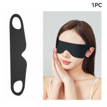 Load image into Gallery viewer, Light Blocking Portable Thin Ice Silk Eye Mask for Summer Travel Sleeping Blindfold with Ear Hanging Strap Unisex Eye Patch
