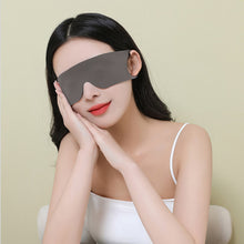 Load image into Gallery viewer, Light Blocking Portable Thin Ice Silk Eye Mask for Summer Travel Sleeping Blindfold with Ear Hanging Strap Unisex Eye Patch
