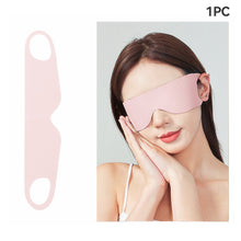 Load image into Gallery viewer, Light Blocking Portable Thin Ice Silk Eye Mask for Summer Travel Sleeping Blindfold with Ear Hanging Strap Unisex Eye Patch
