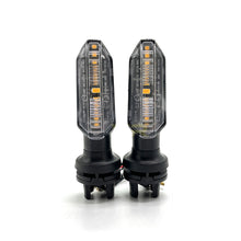 Load image into Gallery viewer, 2Pcs Motorcycle LED Turn Signal Lamp Sequential Amber Flowing LED Indicator Lights Accessories for Honda TITAN150 2000 CB250 TWISTER
