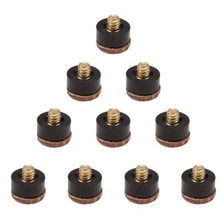Load image into Gallery viewer, 10PCS 10/11/12/13MM Pool Cue Screws Tip Match With Billiards Cue Screw Ferrule Cue Repair Tool
