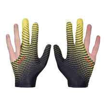 Load image into Gallery viewer, 1PC Professional Three-Finger Billiard Gloves Lycra Breathable High Elastic Non-Slip Gradient Sports Gloves Billiard Supplies
