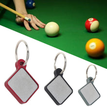 Load image into Gallery viewer, 1PC Billiards Cue Tip Repair And Sanding Tool Mini Square Aluminum Frosted Sheet Billiard Supplies
