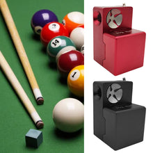 Load image into Gallery viewer, Multifunctional 4-In-1 Billiard Supplies Chalk Box Pool Cue Tip Grinding Forming Needling Circular Grinding Tool
