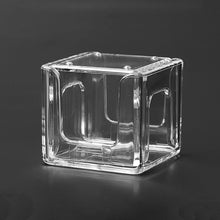 Load image into Gallery viewer, 1PC Transparent Acrylic Chalk Protection Box Anti-Fouling Moisture-Proof Single Two Chocolate Powder Storage Shell Billiards Supplies
