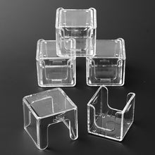 Load image into Gallery viewer, 1PC Transparent Acrylic Chalk Protection Box Anti-Fouling Moisture-Proof Single Two Chocolate Powder Storage Shell Billiards Supplies
