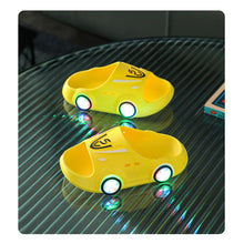 Load image into Gallery viewer, Summer New Luminous Kid Sandals Cute Cartoon Car Slippers Boy Anti-slip Beach Shoe Flashing Pulleys 2024 Trend Fashion Design

