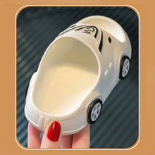 Load image into Gallery viewer, Summer New Luminous Kid Sandals Cute Cartoon Car Slippers Boy Anti-slip Beach Shoe Flashing Pulleys 2024 Trend Fashion Design
