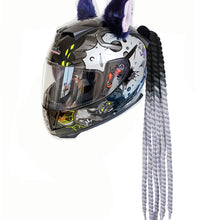 Load image into Gallery viewer, Motorcycle Helmet Dreadlocks Helmet Dreadlocks Ponytail Braid Motocross Bicycle Motorbike Helmet Decoration 55cm With Sucker
