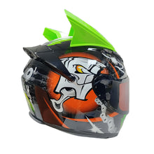 Load image into Gallery viewer, 2Pcs Motorcycle Helmet Horn Motocross Racing Mohawk Horns Full Face Horn Stick Decoration
